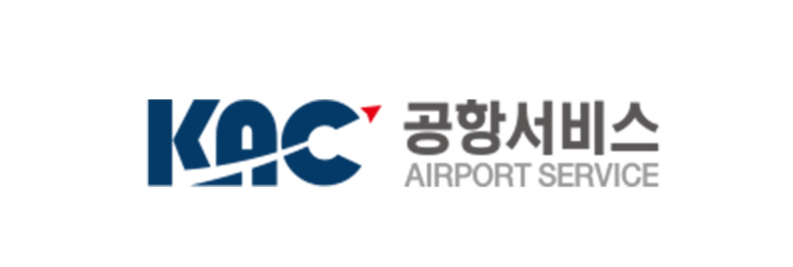 KAC공항서비스 로고